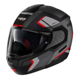 Lighthouse N-Com Flat Black Lava Grey Black Red Silver (47)