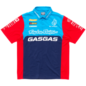 TLD POLO PIT SHIRT GASGAS TEAM Navy Red