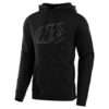 TLD CROPPED BADGE BLACK REFLECTIVE