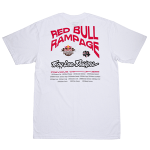 TLD SHORT SLEEVE TEE RAMPAGE WHITE