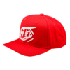 TLD CURVED SNAPBACK HAT	BADGE	Red