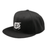 TLD FLAT BILL SNAPBACK	BADGE	Black