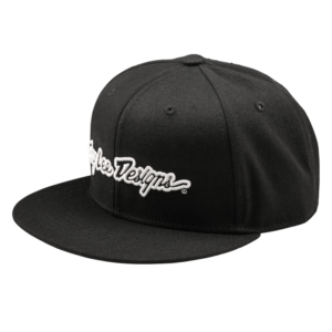 TLD FLAT BILL SNAPBACK	SIGNATURE 	Black