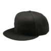 TLD FLAT BILL SNAPBACK	SIGNATURE 	Black Black