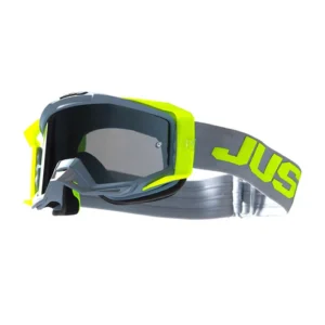 JUST1 GOGGLES IRIS 2.0 Logo Grey Fluo Yellow
