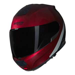 NOLAN N100-6 Verniciatura Speciale Rosso Viscerale Nero (341)